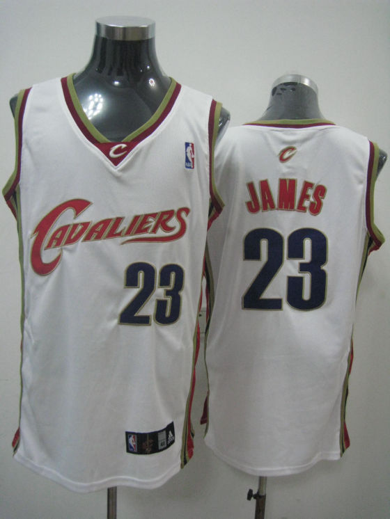 Cleveland Cavaliers James White Red Black Jersey